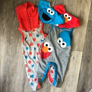 Elmo rompers!